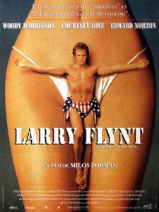 Affiche de Larry Flynt de Milos Forman