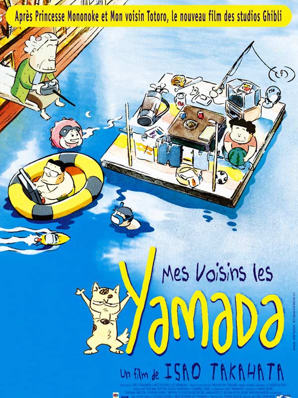 affiche de Mes Voisins les Yamada d'Isao Takahata