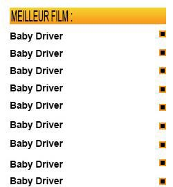 Oscar 2018 : Baby Driver